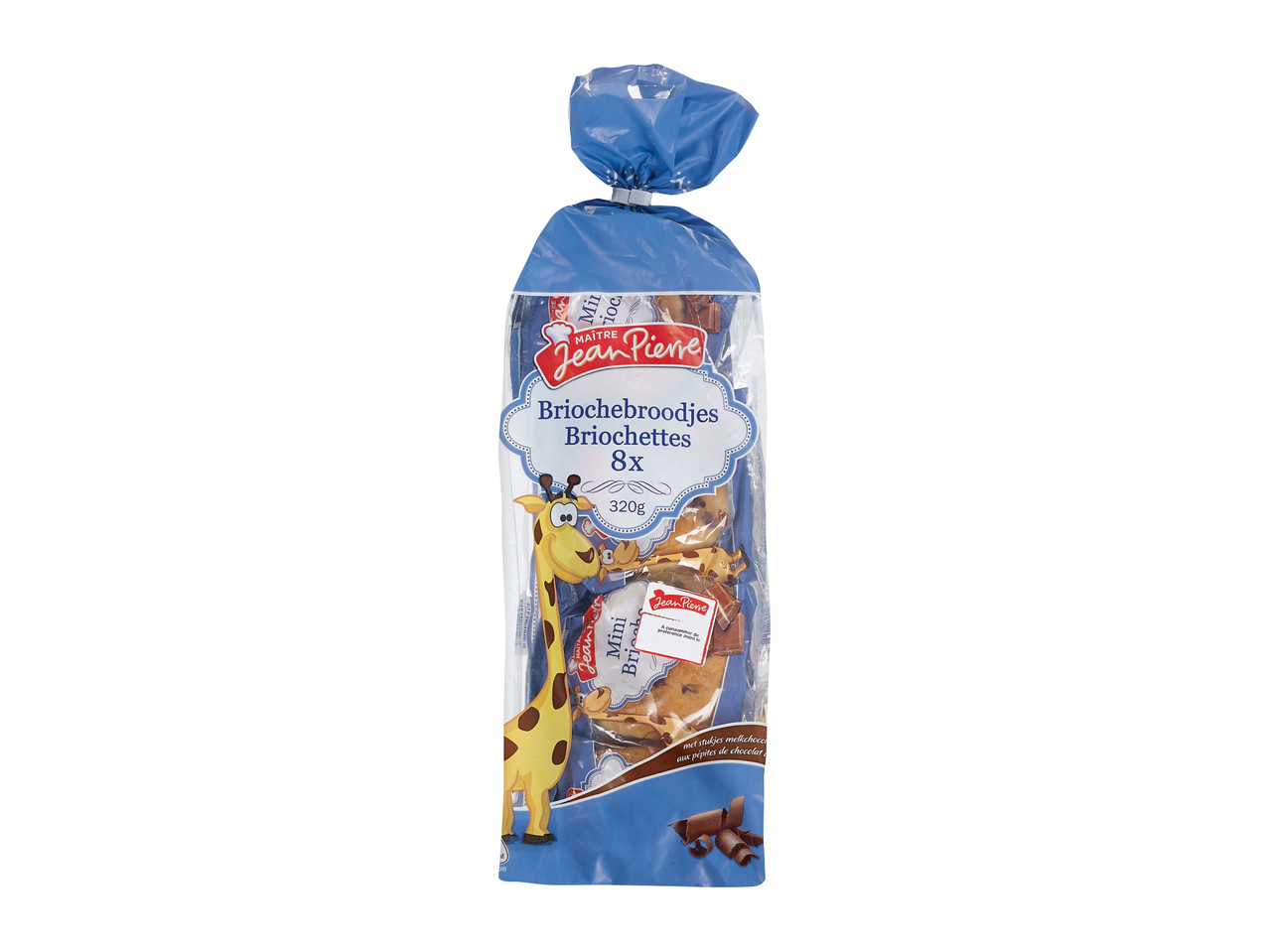 Briochebrötchen mit Schokolade