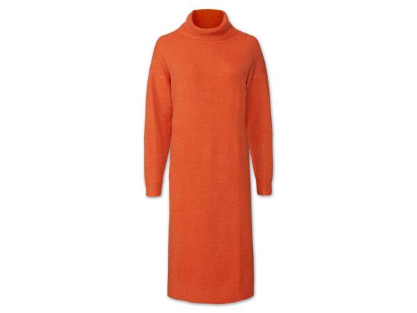 Damen Grobstrick-Pulloverkleid