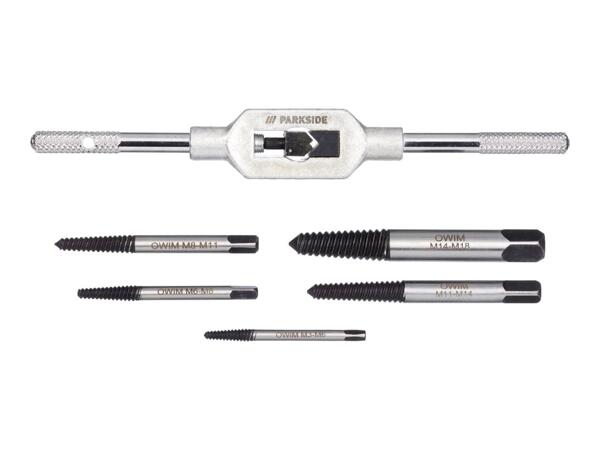 Parkside Screw Extractor Set - 6 Pieces