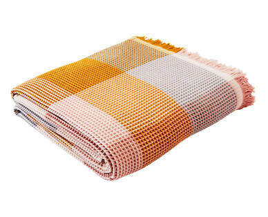 Cotton Waffle Blanket