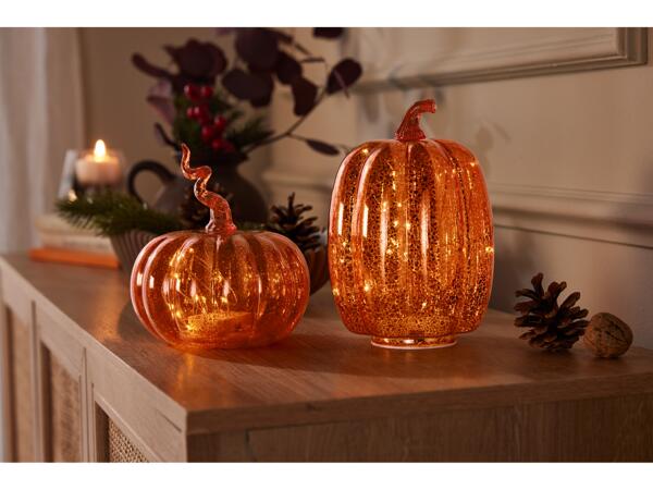 Light-Up Decorative Pumpkin