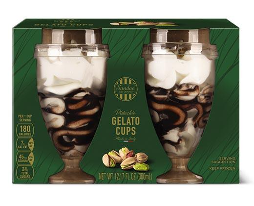 Sundae Shoppe Italian Ice Cream Cups Mixed Assortment