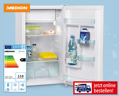 MEDION Kühlschrank mit Eiswürfelfach