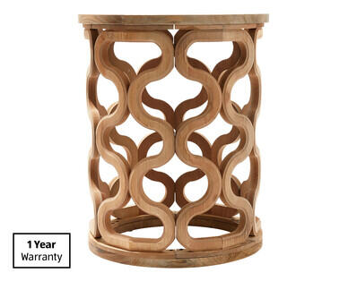 Reclaimed Wood Side Table