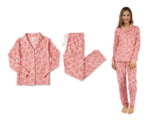 Serra 
 Ladies 2 Piece Fleece Pajama Set