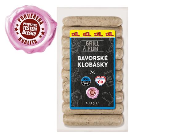 BAVORSKÉ GRILOVACÍ KLOBÁSKY