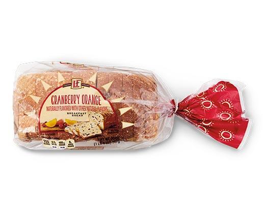 L'oven Fresh Gingerbread or Cranberry Orange Breakfast Bread