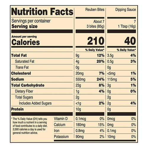 Corned Beef Reuben Bites, 24 oz