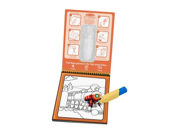 Melissa & Doug Water Wow! Colouring Book - Vehicles