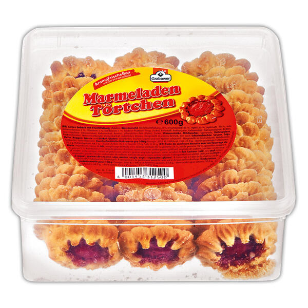 Marmeladen Törtchen / Haferplätzchen