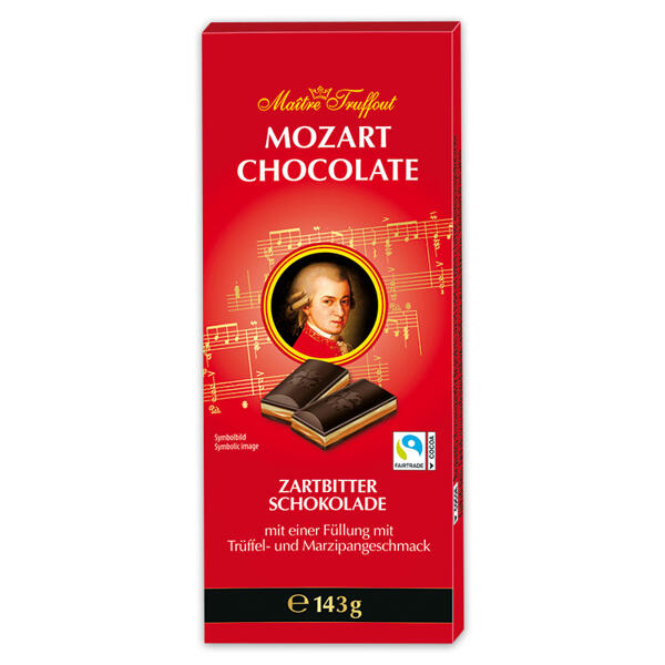 Mozart Zartbitter Schokolade