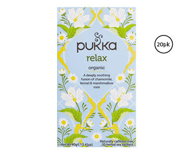 Pukka Relax Tea Bags 20pk/40g