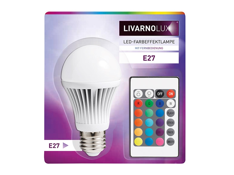 LIVARNO LUX LED Colour Effect Bulb