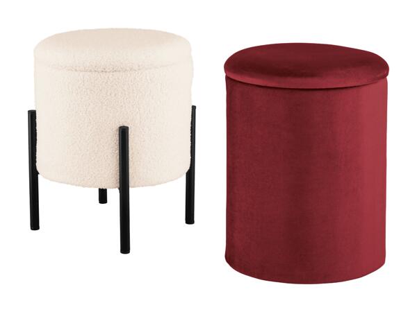 Pouf avec rangement