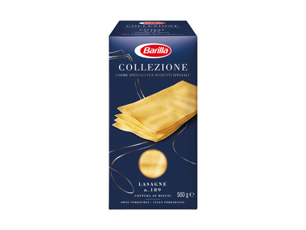 Feuilles de lasagne La Collezione Barilla