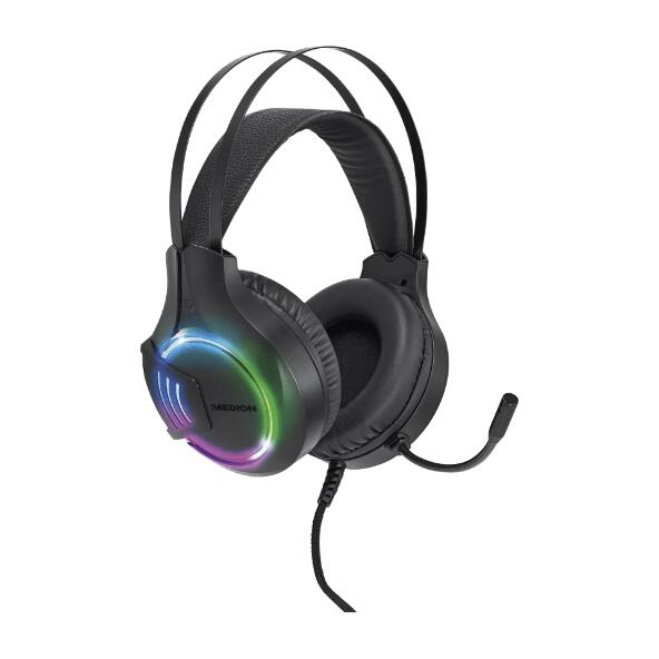 Medion Gaming headset med LED