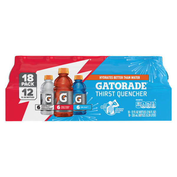 Gatorade 12oz 18pk