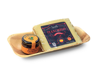 Specially Selected Paradiso Reserve or Manchego Cheese & Dalmatia Fig Spread