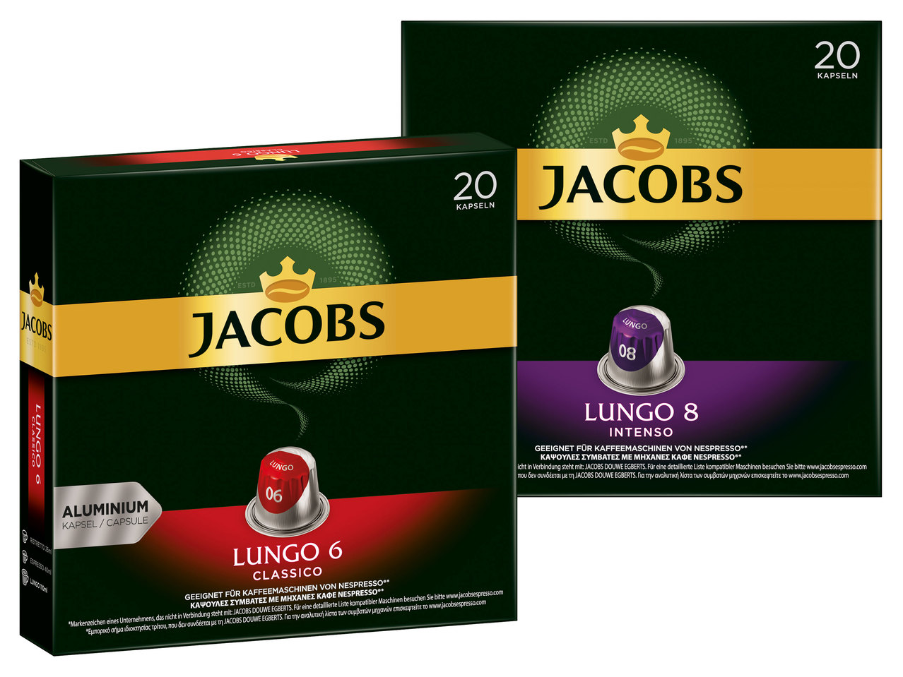 JACOBS Kaffeekapseln