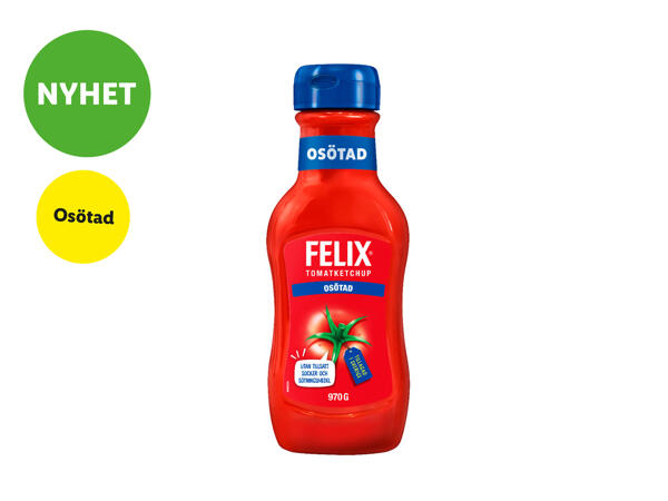 Felix ketchup osötad