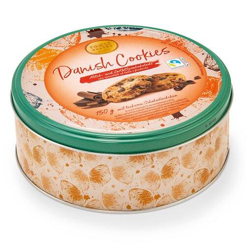 FINEST BAKERY Danish Cookies, Schokolade