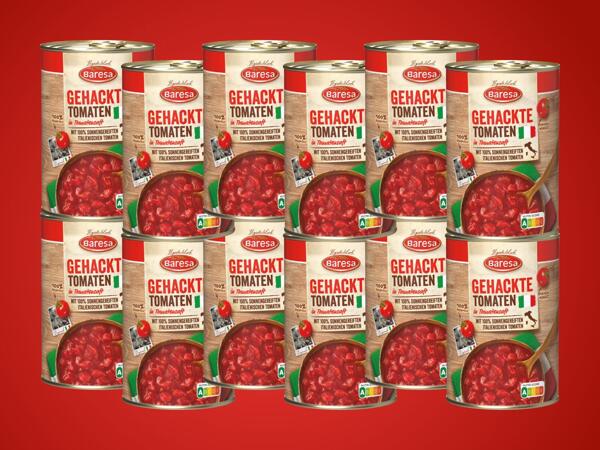 Gehackte Tomaten