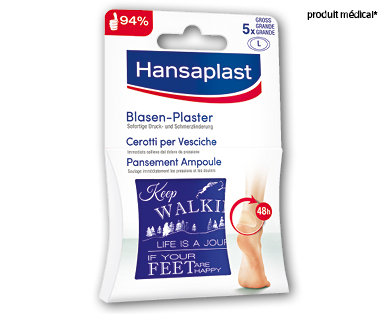Pansements pour ampoules HANSAPLAST