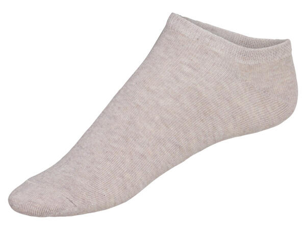 esmara(R) Dámské nízké ponožky s BIO bavlnou, 5 párů