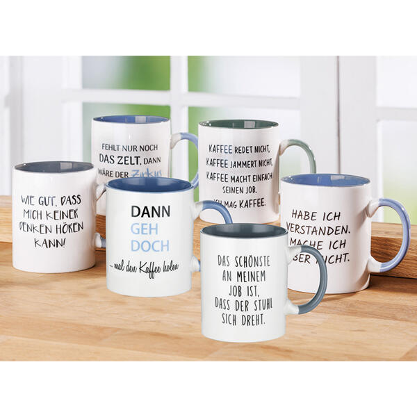 Tasse mit Spruch