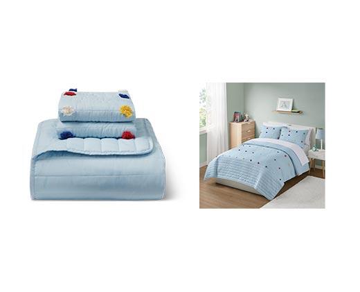 Huntington Home 
 Twin or Full Reversible Quilt Set