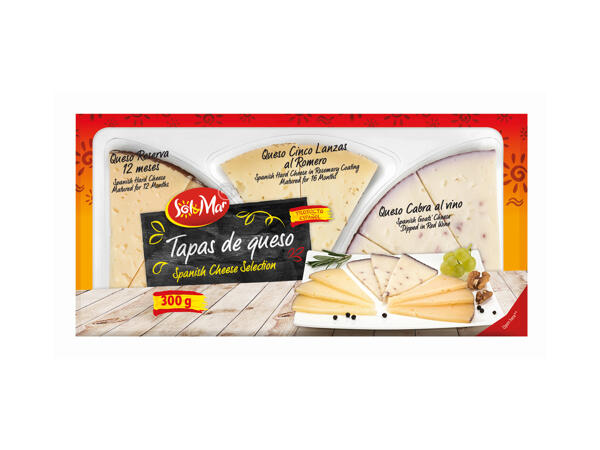 Selection of Mature Spanish Cheeses