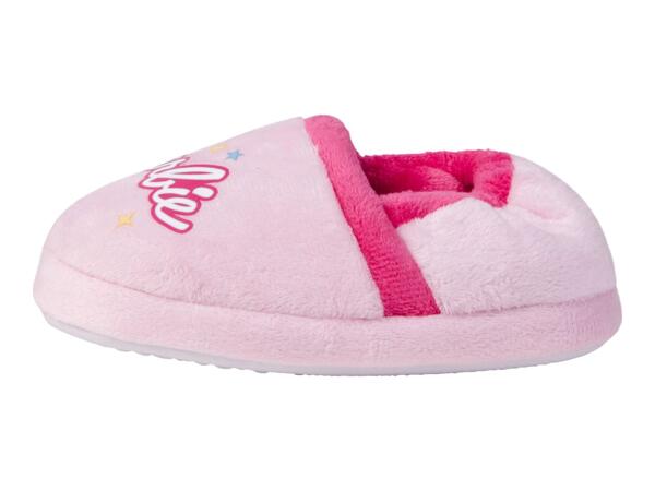 Barbie Kids' Pink Slippers