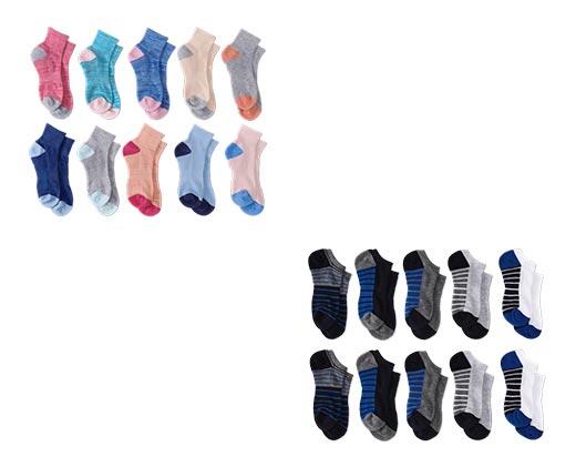 Lily & Dan 
 Children's 10-Pair Socks