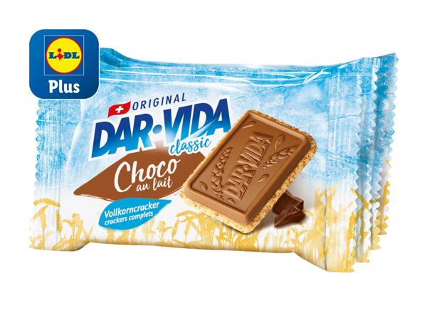 Crackers DAR-VIDA chocolat au lait