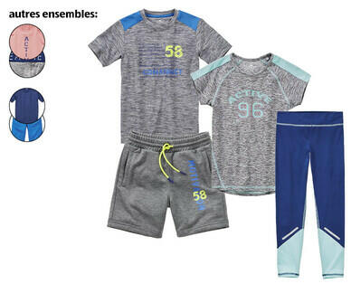 CRANE(R) 
 ENSEMBLE DE SPORT POUR ENFANTS