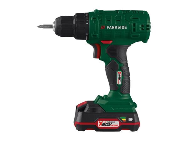 Parkside 20V Cordless Drill Driver