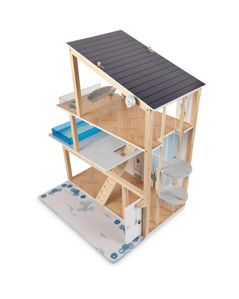 Three Storey Wooden Dolls House