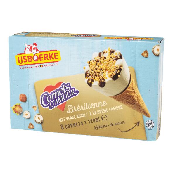 IJSBOERKE(R) 				Cornets d'amour, 8 st.
