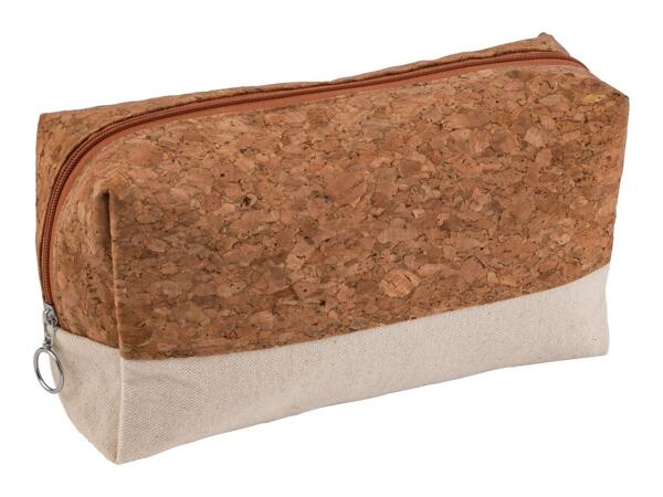 Cork Cosmetic Brush Organiser, Toiletry Bag or Cosmetic Bag