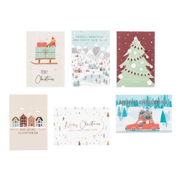 HOME CREATION(R) 				Carte de Noël (6 pcs) ou bon cadeau (2 pcs)
