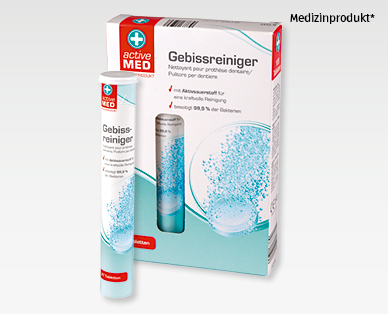 ACTIVE MED Gebissreiniger-Tabs