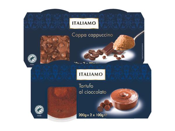 Chocolate Truffle or Cappuccino Cup