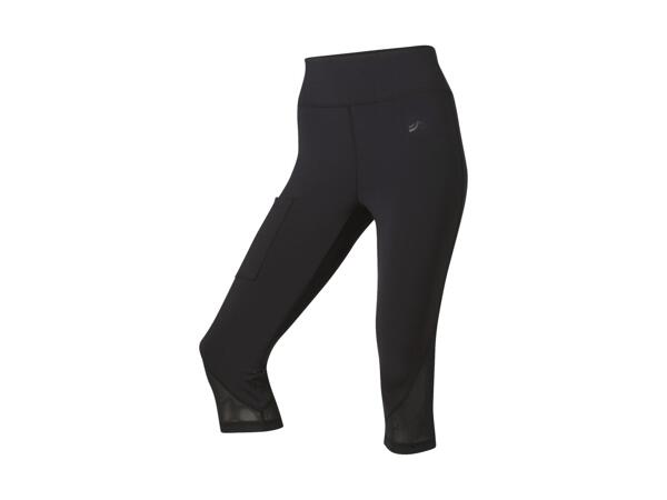 Ladies' Cropped Sports Leggings