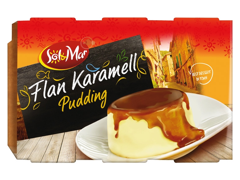 SOL & MAR Flan Karamell Pudding
