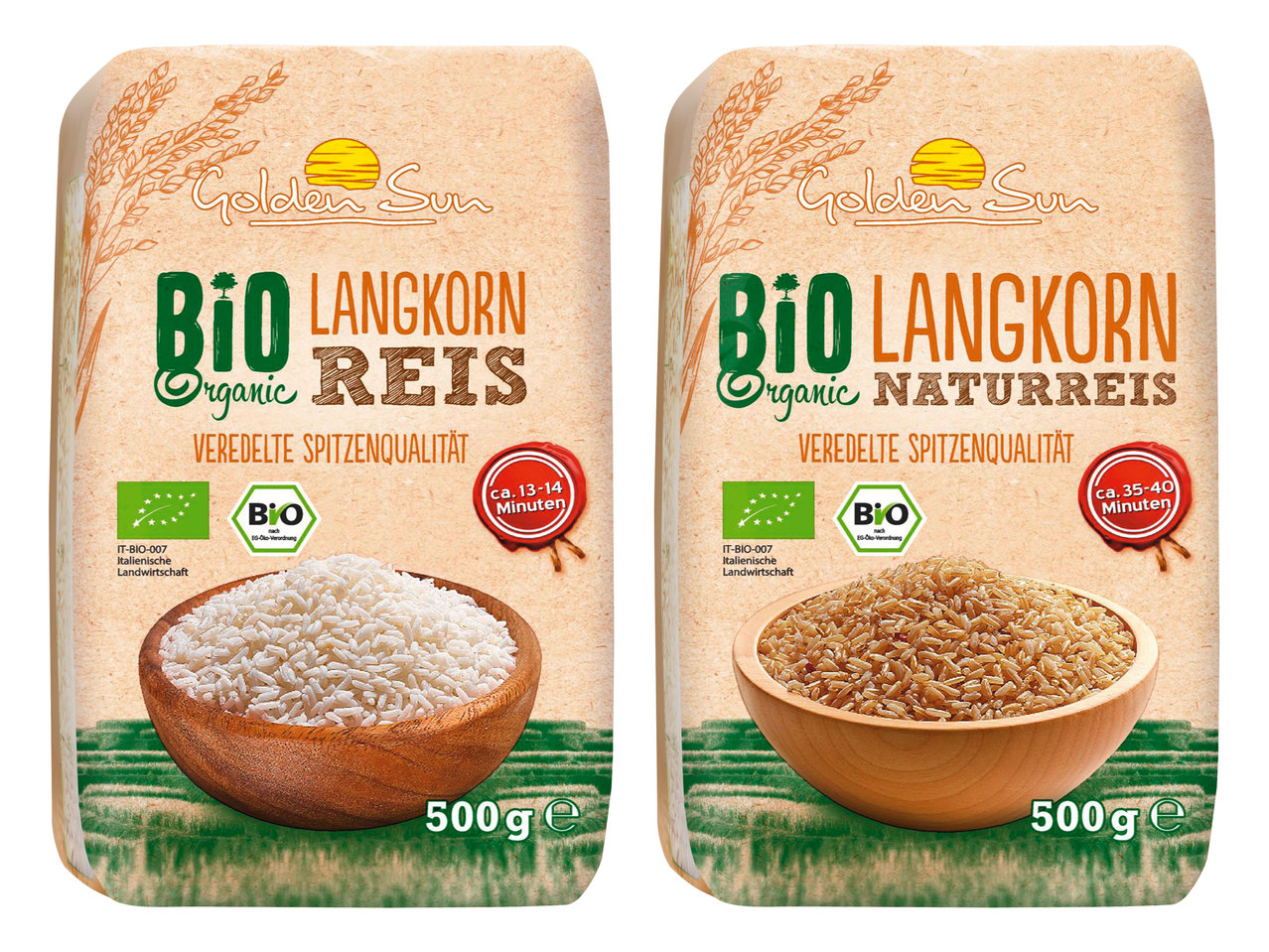 GOLDEN SUN Bio-Langkornreis