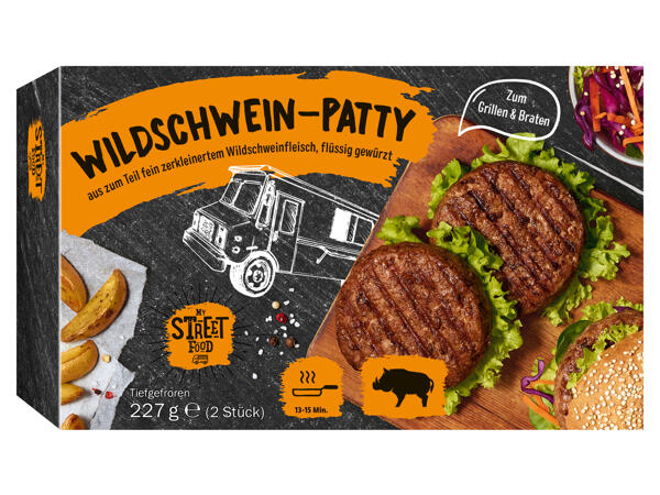 Wildschwein-Patty