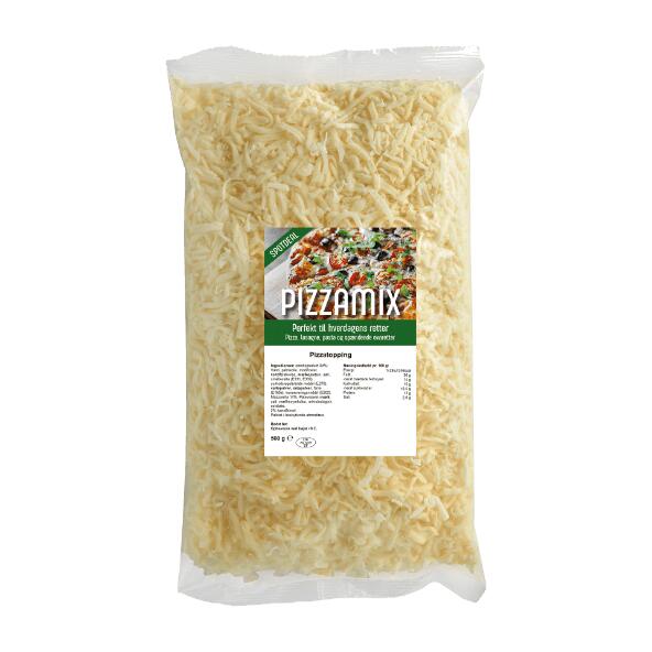 Pizzatopping med mozzarella
