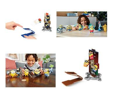 Mattel 
 Minions, Barbie or Top Gun Toys