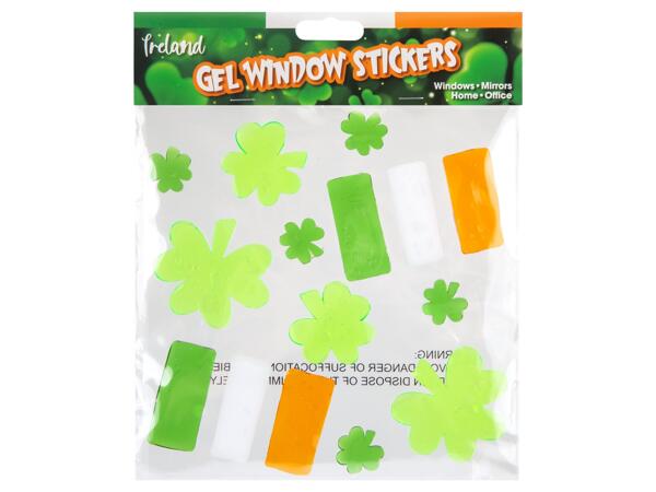 Ireland Gel Window Stickers