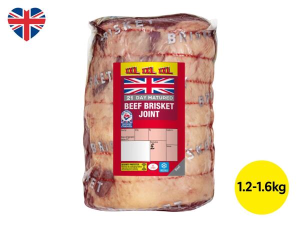 XXL British Beef Brisket Joint